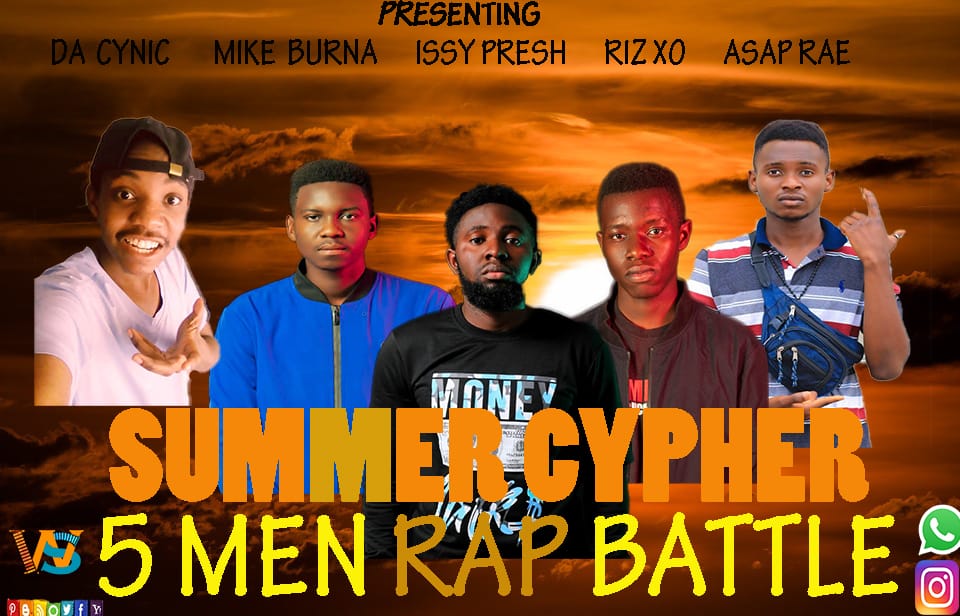 Summer cypher (5 men rap battle)